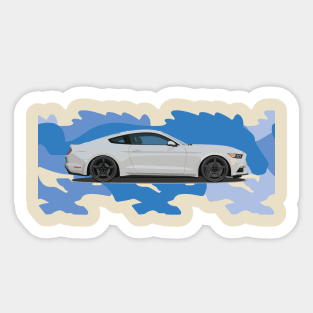 Mustang Horses Sticker